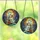 Book Lovers' Ethereal Ghost Reading Stained Glass Amber Moon Deep Blue Forest Mosaic Stained Glass Suncatcher - 3