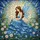 Fantasy Art Lovers' Tiffany Stained Glass Fairy Iridescent Blue Gown Floral Mosaic Ethereal Glow Stained Glass Suncatcher - 7