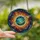 Space Lovers' Intricate Jewel Tone Stained Glass Cosmic Nebula Blue Orange Yellow Gas Giant Stained Glass Suncatcher - 2