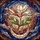 Art Lovers' Intricate Tiffany Stained Glass Magnolia Moon Celestial Mosaic Amber Peach Stained Glass Suncatcher - 7