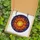 Art Lovers' Intricate Stained Glass Radiant Sun Fiery Swirling Cosmic Mosaic Jewel Tones Stained Glass Suncatcher - 5