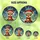 Holiday Enthusiasts' Whimsical Chibi Reindeer Stained Glass Mosaic Festive Red & Brown Jewel Tones Stained Glass Suncatcher - 6
