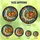 Dog Lovers' Intricate Tiffany Stained Glass Sleeping Golden Retriever Moon Nebula Teal Amber Gold Art Stained Glass Suncatcher - a1j7sjzZoU