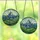 Nature Lovers' Vibrant Tiffany Stained Glass Mountain Landscape Mosaic, Deep Blue, Orange & Green Jewel Tones Stained Glass Suncatcher - 3