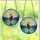 Serene Art Admirers Tiffany Stained Glass Jesus Walking Water, Golden Halo, Jewel Tone Ethereal Landscape Stained Glass Suncatcher - fl9AO0Chnt