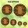 Nature Lovers' Radiant Stained Glass Orange Slices Pinecones Cinnamon Jewel Tones Stained Glass Suncatcher - 6