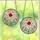 Women's Vibrant Tiffany Stained Glass Fuchsia Pink Crimson Multi-Petal Flower Mosaic Stained Glass Suncatcher - 3