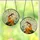 Stained Glass Art Lovers' Ethereal Fairy Tiffany Style Golden-Orange Emerald Green Rose Pink Mosaic Stained Glass Suncatcher - 3