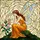Stained Glass Art Lovers' Ethereal Fairy Tiffany Style Golden-Orange Emerald Green Rose Pink Mosaic Stained Glass Suncatcher - 7