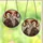 Gothic Art Admirers' Majestic Stained Glass Anthropomorphic Goat Red Horns Amber White Black Mosaic Stained Glass Suncatcher - 6Q9hou2l_e