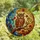 Nature Lovers' Vibrant Stained Glass Owl Autumn Leaves Jewel Tone Mosaic Art Stained Glass Suncatcher - 4