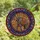 Art Lovers' Majestic Elephant Tiffany Glass Deep Blue Orange Purple Geometric Mosaic Stained Glass Suncatcher - 4