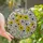 Art Lovers' Intricate Tiffany Style Stained Glass Yellow Purple Daisy Floral Mosaic Stained Glass Suncatcher - 2yT3Zr37N5