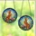Nature & Art Lovers' Brown-Orange Bunny, Tiffany Stained Glass Easter Eggs, Daisies & Cloud Mosaic Stained Glass Suncatcher - 3
