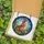 Nature & Art Lovers' Brown-Orange Bunny, Tiffany Stained Glass Easter Eggs, Daisies & Cloud Mosaic Stained Glass Suncatcher - 5
