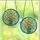 Art Lovers' Tiffany Stained Glass California Poppy Floral Bouquet Orange Yellow Green Blue Mosaic Stained Glass Suncatcher - 3