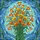 Art Lovers' Tiffany Stained Glass California Poppy Floral Bouquet Orange Yellow Green Blue Mosaic Stained Glass Suncatcher - 7