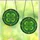 Stained Glass Art Fans' Vibrant Tiffany Style Four-Leaf Clover Emerald Lime Teal Green Mosaic Stained Glass Suncatcher - 3
