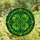 Stained Glass Art Fans' Vibrant Tiffany Style Four-Leaf Clover Emerald Lime Teal Green Mosaic Stained Glass Suncatcher - 4