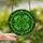 Stained Glass Art Fans' Vibrant Tiffany Style Four-Leaf Clover Emerald Lime Teal Green Mosaic Stained Glass Suncatcher - 2