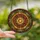 Culinary Art Lovers' Vibrant Stained Glass Hot Pot Ramen Culinary Wheel Radial Mosaic Orange Yellow Red Green Jewel Tones Stained Glass Suncatcher - 2