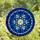 Intricate Art Lovers' Tiffany Style Royal Blue Stained Glass Star of David Geometric Pattern Stained Glass Suncatcher - 4