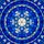 Intricate Art Lovers' Tiffany Style Royal Blue Stained Glass Star of David Geometric Pattern Stained Glass Suncatcher - 7