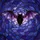Gothic Art Enthusiasts' Stained Glass Bat Intricate Cosmic Purple Black Jewel Tone Mosaic Stained Glass Suncatcher - 7