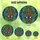 Boho Art Enthusiasts' Intricate Stained Glass Hamsa Hand Evil Eye Floral Mosaic, Jewel Tones Blue Orange Red Green Stained Glass Suncatcher - 6