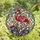 Nature Lovers' Elegant Pink Flamingo Tiffany Stained Glass Fuchsia Teal Lavender Geometric Mosaic Stained Glass Suncatcher - 4