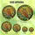 Nature Lovers' Tiffany Style Stained Glass Wise Owl Autumn Leaves Golden Amber Sky Blue Emerald Jewel Tones Stained Glass Suncatcher - 6