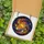 Space Art Fans' Intricate Tiffany Stained Glass Golden Saturn Cosmic Nebula Mosaic Stained Glass Suncatcher - 5