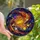 Space Art Fans' Intricate Tiffany Stained Glass Golden Saturn Cosmic Nebula Mosaic Stained Glass Suncatcher - 1