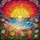 Nature Lovers' Glowing Stained Glass Coastal Sunrise Beach Wildflowers Ocean Mosaic Pattern Stained Glass Suncatcher - 7