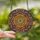 Art Lovers' Radiant Tiffany Stained Glass Floral Mandala Intricate Petal Mosaic Jewel Tones Stained Glass Suncatcher - 6MXjKGG9j7
