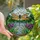 Nature Art Lovers' Iridescent Yellow Blue Pink Dragonfly Tiffany Stained Glass River Forest Mosaic Stained Glass Suncatcher - 1