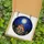 Nature & Fantasy Enthusiasts' Jewel Tone Stained Glass Glowing Mushroom Starry Night Forest Mosaic Stained Glass Suncatcher - 5