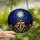 Nature & Fantasy Enthusiasts' Jewel Tone Stained Glass Glowing Mushroom Starry Night Forest Mosaic Stained Glass Suncatcher - 2