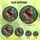 Art & Book Lovers' Vibrant Tiffany Stained Glass Floral Books Crimson Tangerine Mosaic Stained Glass Suncatcher - Sk4RbdvjrY
