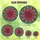 Art Lovers' Tiffany Stained Glass Dahlia Jewel Tone Purple Orange Fuchsia Aqua Botanical Mosaic Stained Glass Suncatcher - 6