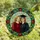 Graduation Celebration Joyful Women Stained Glass Ruby Emerald Gold Floral Butterfly Mosaic Stained Glass Suncatcher - 4