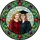 Graduation Celebration Joyful Women Stained Glass Ruby Emerald Gold Floral Butterfly Mosaic Stained Glass Suncatcher - 7