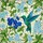 Nature Lovers' Tiffany Stained Glass Hummingbird Teal Emerald Green Blue Floral Mosaic Design Stained Glass Suncatcher - 7
