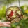 Nature Lovers' Tiffany Stained Glass Cardinal Pair Autumn Moon Mosaic Red Amber Hues Stained Glass Suncatcher - eHxis4o0mh