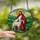 Faithful Individuals' Tiffany Style Stained Glass Jesus and Lamb, Vibrant Jewel Tones, Radiant Golden Sun, Edge-to-Edge Mosaic Art Stained Glass Suncatcher - 3