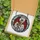 Fantasy Art Lovers' Majestic Dragon Tiffany Stained Glass White Red Blue-Grey Celestial Mosaic Stained Glass Suncatcher - GXqADryQWz