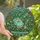Book Lovers & Art Enthusiasts' Teal Stained Glass Antique Book, Wildflowers, Butterflies & Daisy Meadow Stained Glass Suncatcher - rbOKMwgqON