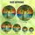 Tropical Art Lovers' Emerald Cerulean Stained Glass Palm Tree Mosaic Beach Sunset Stained Glass Suncatcher - 6