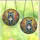 Pitbull Lovers' Dynamic Blue-Nose Pitbull Stained Glass Floral Sunburst Mosaic Stained Glass Suncatcher - -137yF2-9T