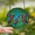 Nature Enthusiasts' Tiffany Stained Glass Hummingbirds Jewel Tone Emerald Sapphire Ruby Mosaic Art Stained Glass Suncatcher - 2